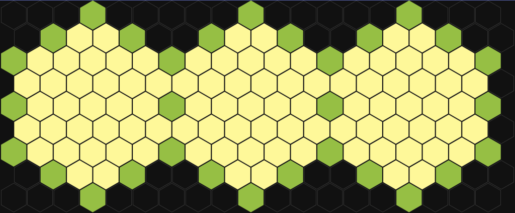 Blank Heartlands, Marches, and Wilds hexes for stocking